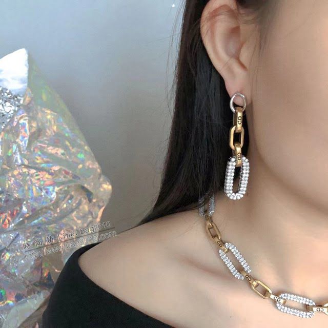 Dior飾品 迪奧經典熱銷款鏈條鑰匙項鏈 套裝 中古風系列  zgd1083